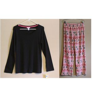 NWT Charter Club Fleece 2 PC Pajama Set